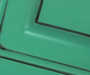 Bucatarie clasica vopsita verde
