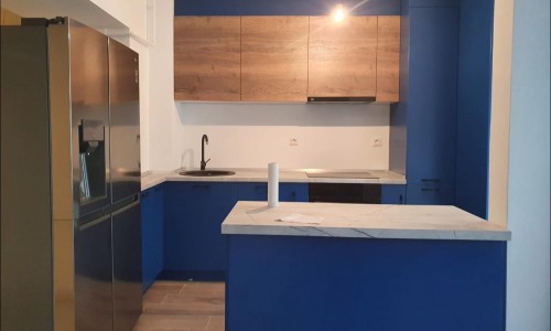 Bucatarie Albastra Moderna