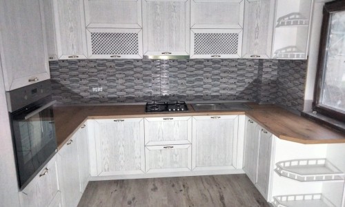 Bucatarie Alba Custom