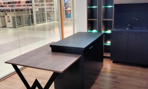 Bucatarie Moderna fara Manere Negru